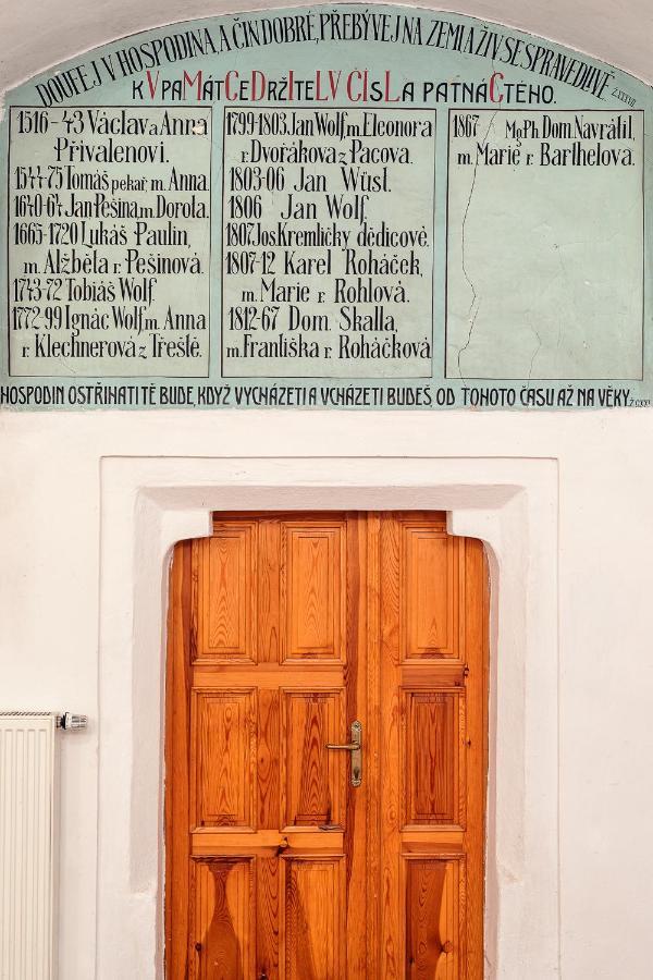 Penzion Oloffson Počátky 外观 照片